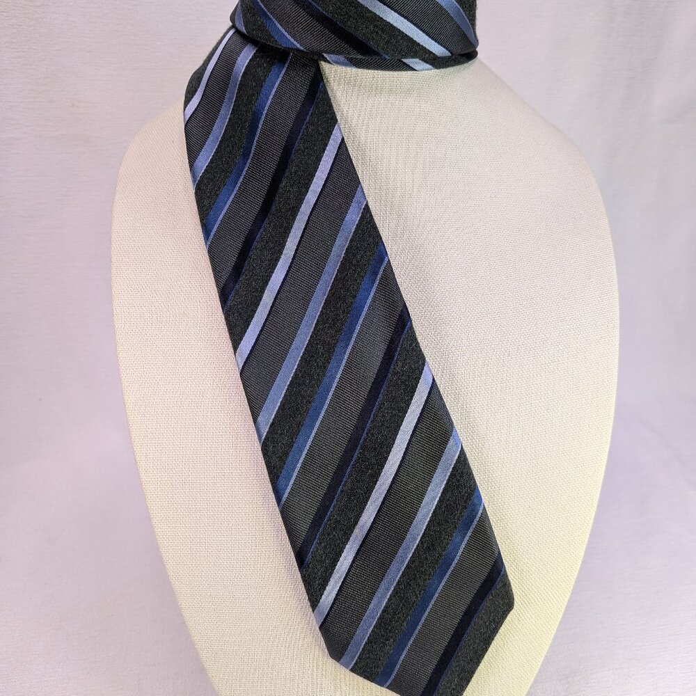 Altea Milano Men's Neck Tie Silk & Wool Blend Made In Italy